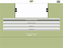 Tablet Screenshot of kfgpropertiesinc.com